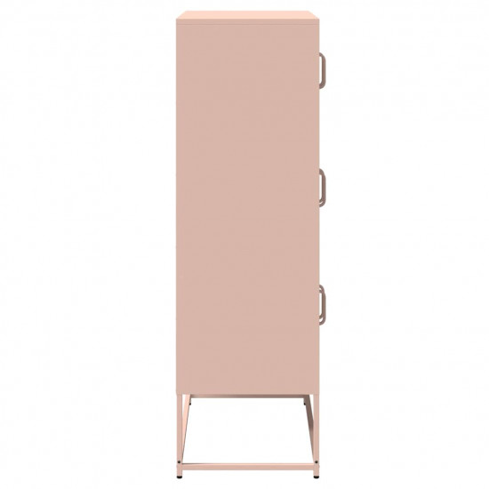 Highboard Pink 68x39x123 cm Oceľ