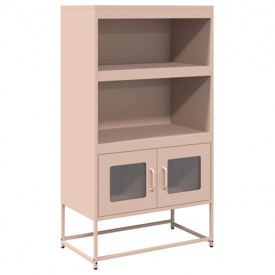 Highboard Pink 68x39x123 cm Oceľ