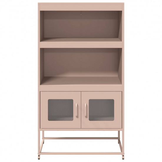 Highboard Pink 68x39x123 cm Oceľ