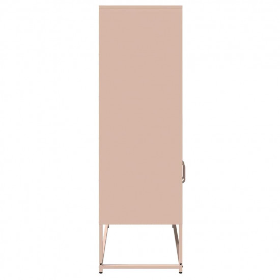 Highboard Pink 68x39x123 cm Oceľ