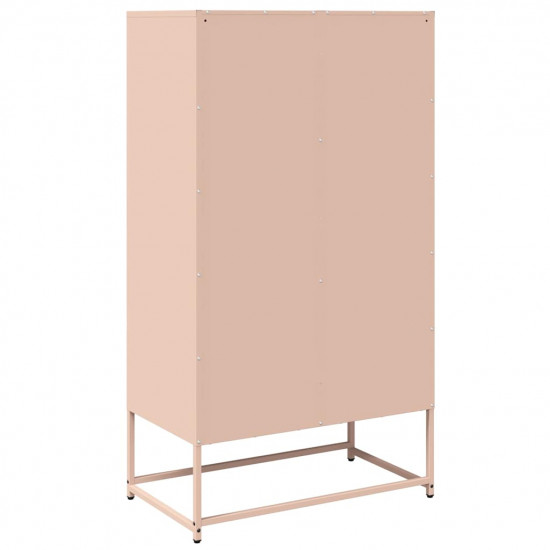 Highboard Pink 68x39x123 cm Oceľ