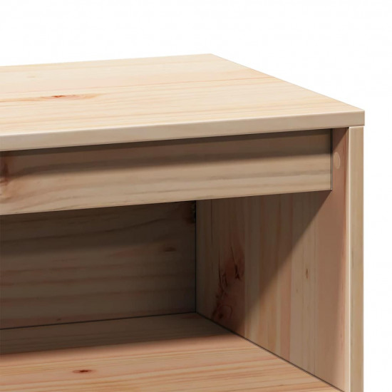 Highboard 89x34x116,5 cm masívna borovica