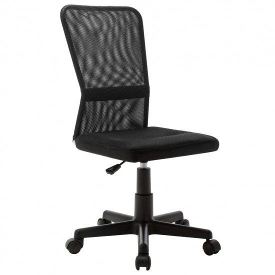 Kancelárska stolička čierna 44x52x100 cm sieťovinová látka