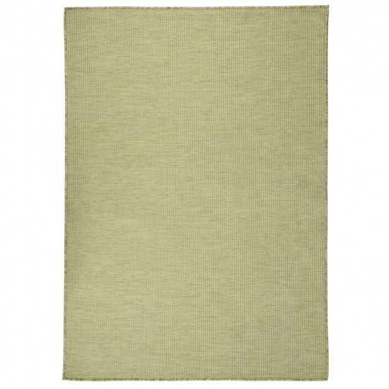 Vonkajší koberec s plochým tkaním 200x280 cm zelený