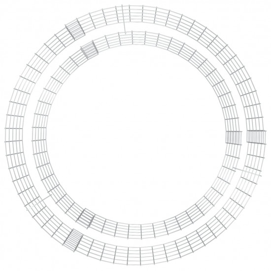 Gabiónové ohnisko Ø100 cm pozinkované železo
