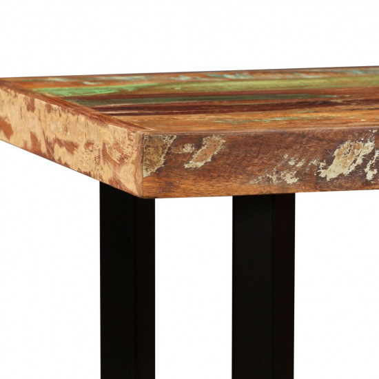 Barový stôl, recyklovaný masív 120x60x107 cm