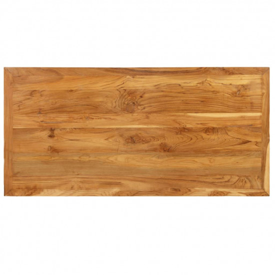 Barový stôl, masívne recyklované teakové drevo, 120x58x106 cm