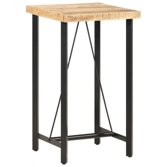 Barový stôl 60x60x107 cm masívne mangovníkové drevo