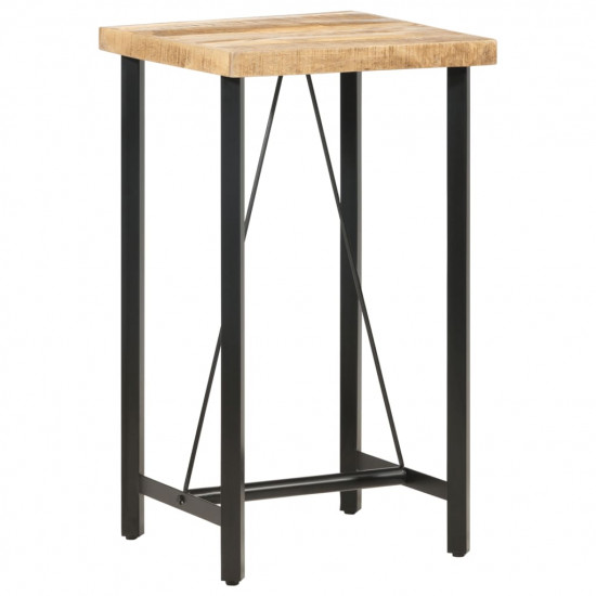 Barový stôl 60x60x107 cm masívne mangovníkové drevo