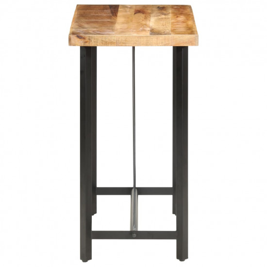 Barový stôl 120x58x107 cm surové mangovníkové drevo