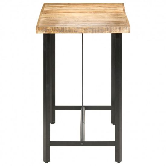 Barový stôl 180x70x107 cm surové mangovníkové drevo