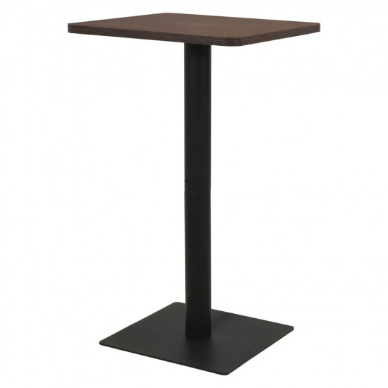 Bistro stolík, farba tmavého jaseňa 70x70x107 cm