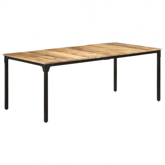 Jedálenský stôl 200x100x76 cm surové mangové drevo
