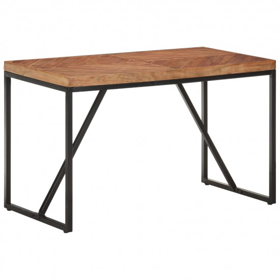 Jedálenský stôl 120x60x76 cm akáciový a mangovníkový masív