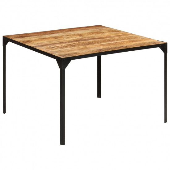 Jedálenský stôl 110x110x76 cm masívne mangovníkové drevo