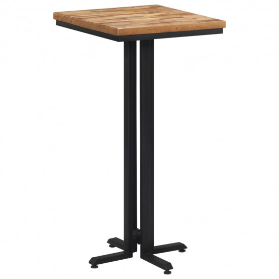 Barový stôl 55x55x110 cm recyklovaný tíkový masív