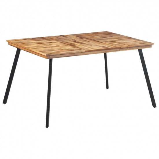 Jedálenský stôl 148x97x76 cm tíkové masívne drevo