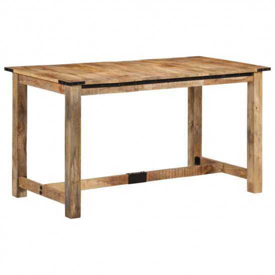 Jedálenský stôl 140x70x75 cm masívne mangovníkové drevo
