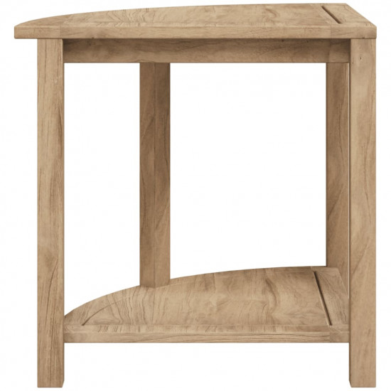 Príručný stolík do kúpeľne 45x45x45 cm, tíkový masív