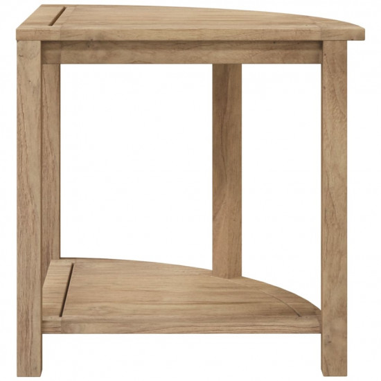 Príručný stolík do kúpeľne 45x45x45 cm, tíkový masív