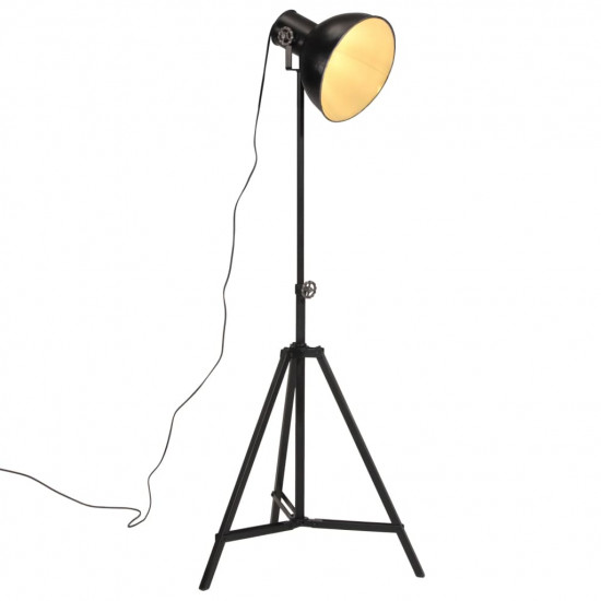 Podlahová lampa 25 W čierna 61x61x90/150 cm E27