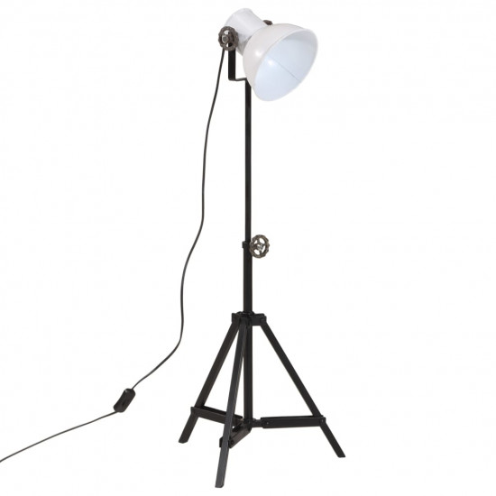 Podlahová lampa 25 W biela 35x35x65/95 cm E27