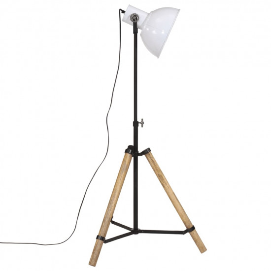 Podlahová lampa 25 W biela 75x75x90-150 cm E27