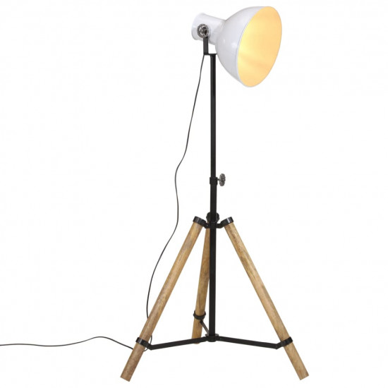 Podlahová lampa 25 W biela 75x75x90-150 cm E27