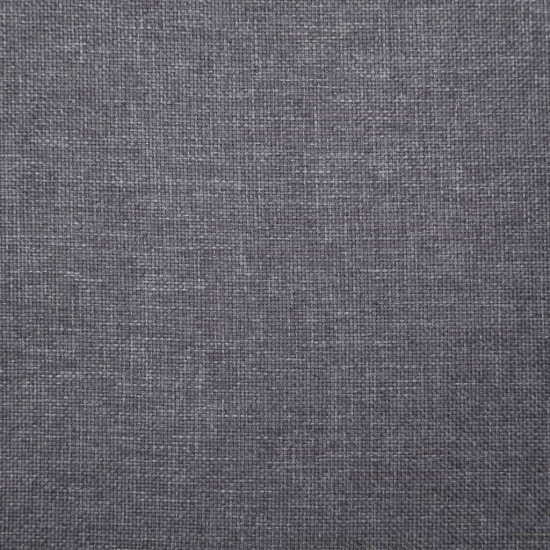 Lavica 139,5 cm bledosivá polyester