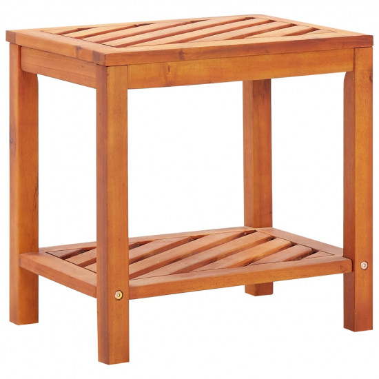 Bočný stolík 45x33x45 cm masívne akáciové drevo