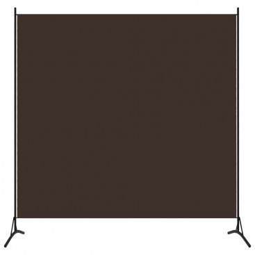 1-panelový paraván hnedý 175x180 cm