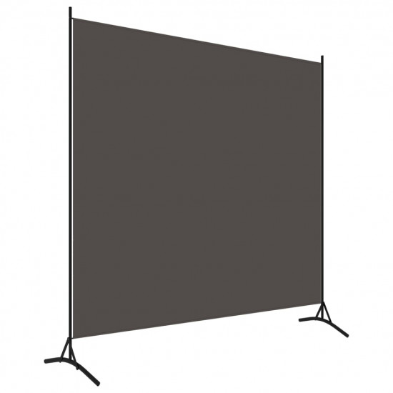 1-panelový paraván antracitový 175x180 cm