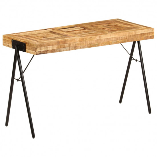 Písací stôl 118x50x75 cm masívne mangovníkové drevo