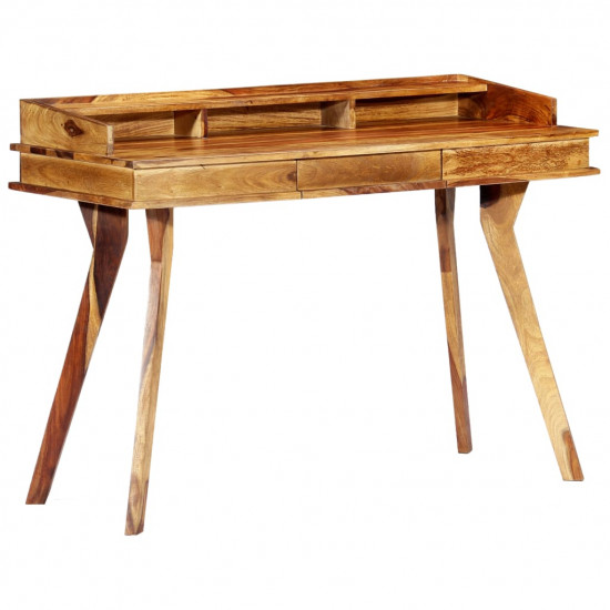 Písací stôl 115x50x85 cm masívne sheeshamové drevo