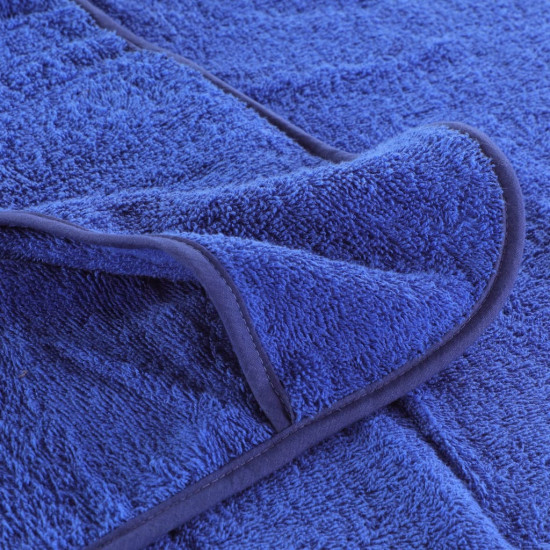 Plážové uteráky 2 ks kráľovské modré 75x200 cm látka 400 GSM