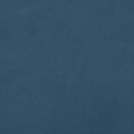 Rám postele tmavomodrá 180x200 cm zamat