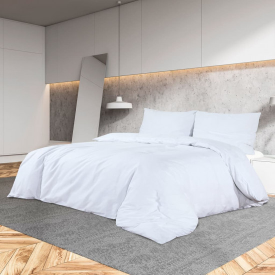 Súprava obliečok biela 200x200 cm ľahké mikrovlákno
