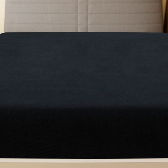 Plachta Jersey čierna 100x200 cm bavlna