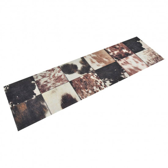 Kuchynský koberec umývateľný Animal Skin 45x150 cm zamat