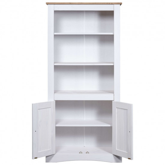 Skrinka biela 80x40x170 cm mexická borovica Corona Range