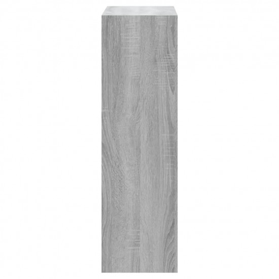 Botník Sivý dub sonoma 63x24x81 cm spracované drevo