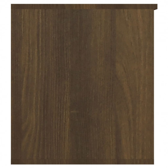Úložná truhlica hnedý dub 84x42x46 cm spracované drevo