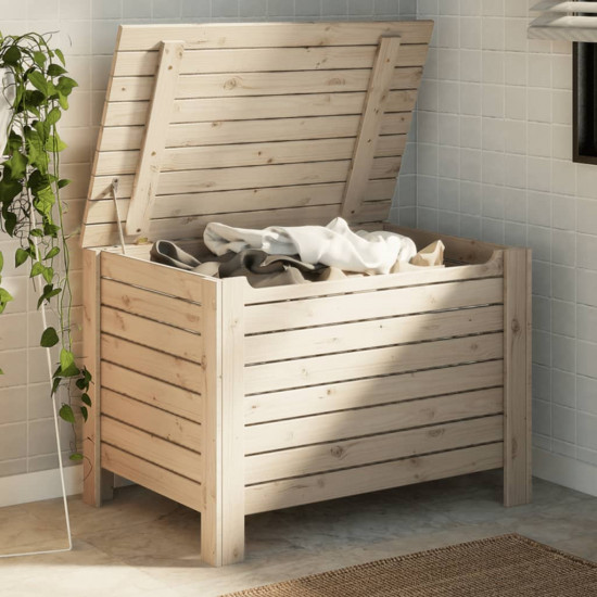 Úložný box s vekom RANA 80x49x54 cm borovicový masív