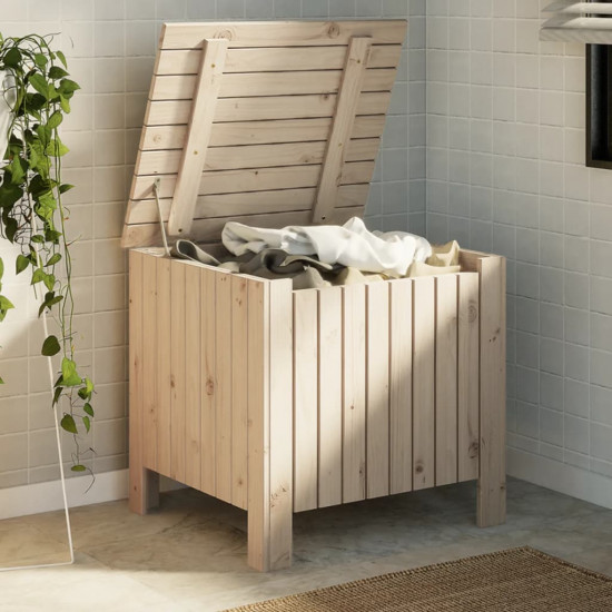 Úložný box s vekom RANA 60x49x54 cm borovicový masív
