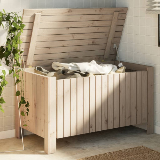 Úložný box s vekom RANA 100x49x54 cm borovicový masív