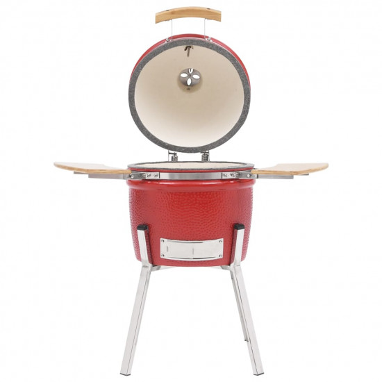 Kamado gril s udiarňou keramika 81 cm