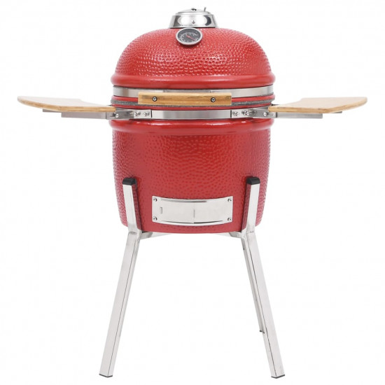 Kamado gril s udiarňou keramika 81 cm