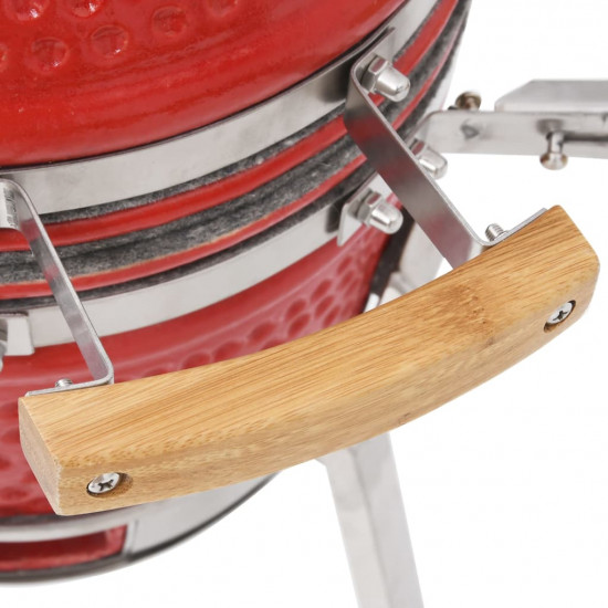 Kamado gril s udiarňou keramika 81 cm