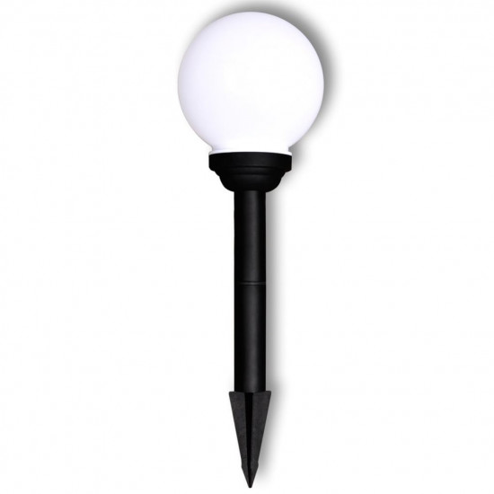 Vonkajšie osvetlenie chodníka 4 ks, LED 15 cm, s hrotom