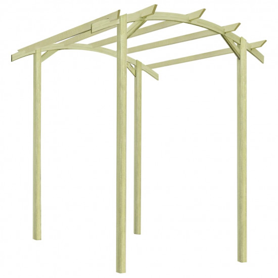 Záhradná pergola, impregnovaná borovica 180x197x210 cm